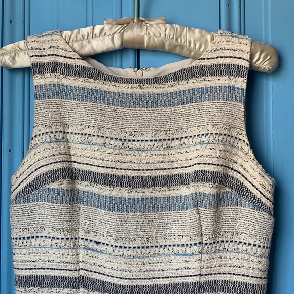 Sleeveless Dress. Fully lined. Very nicely tailored. Sm walking slit in back. - Picture 3 of 7